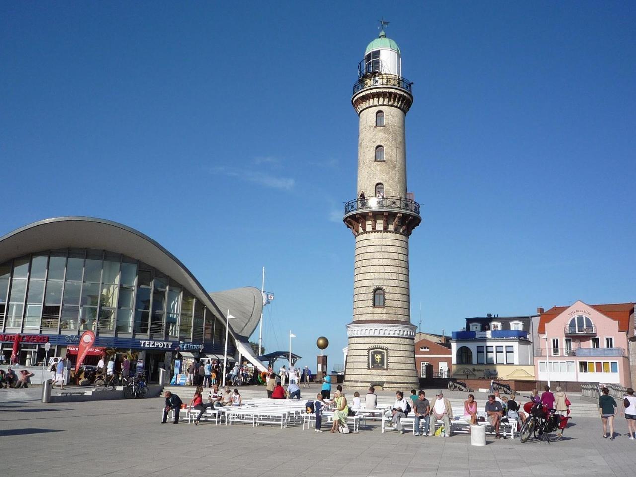 דירות רוסטוק Sonnendeck, Direkt Am Leuchtturm מראה חיצוני תמונה