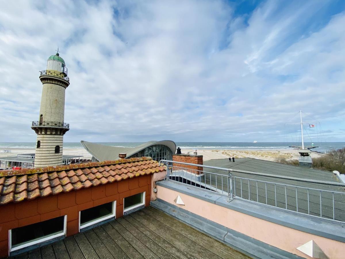 דירות רוסטוק Sonnendeck, Direkt Am Leuchtturm מראה חיצוני תמונה